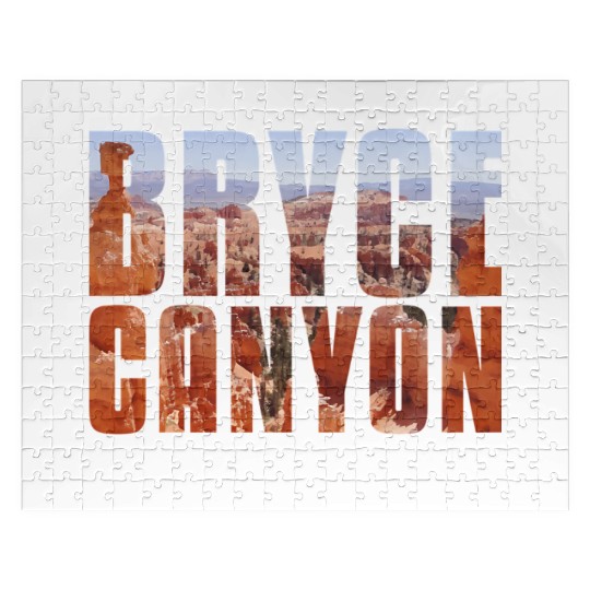 Bryce Canyon National Park Scenic Design Jigsaw Puzzles