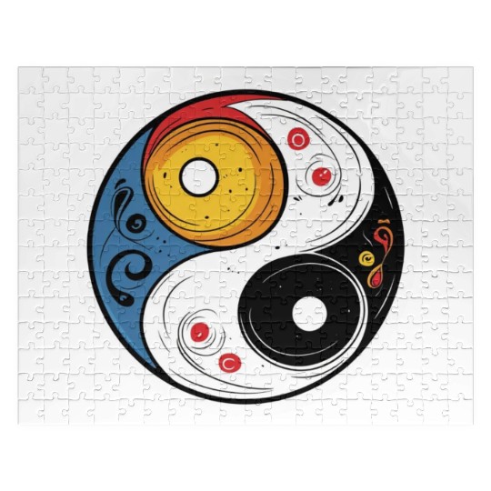 Celestial Balance Yin Yang Art Jigsaw Puzzles
