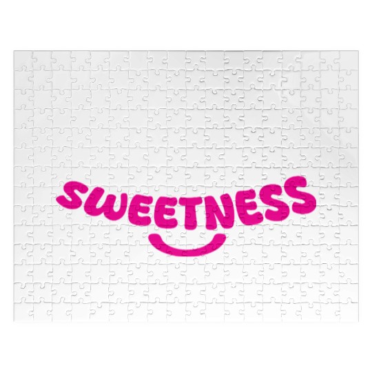 Don’t Mess With Sweetness – Bold Playful Graphic Jigsaw Puzzles