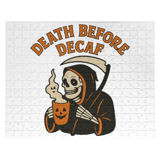 Funeral Halloween Tribute Jigsaw Puzzles