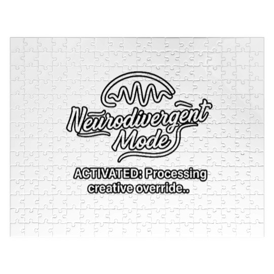 Neurodivergent Mode Activation Jigsaw Puzzles