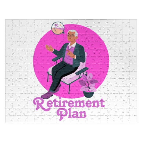 Retirement Planning Illustration Jigsaw Puzzles