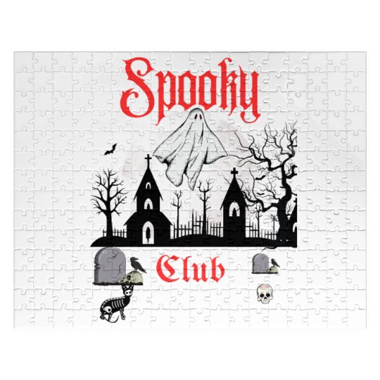 Spooky Club – Gothic Graveyard V Jigsaw Puzzles