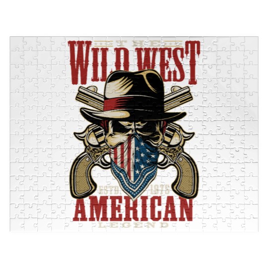 Wild West American Legend Jigsaw Puzzles