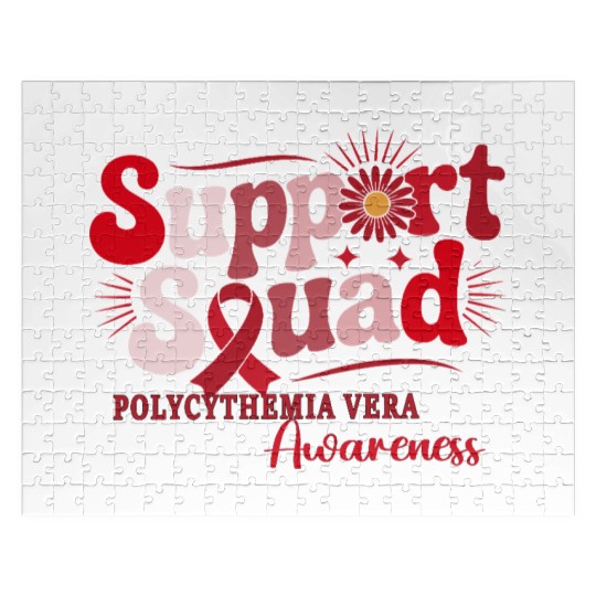 Polycythemia Vera Support Squad Design Jigsaw Puzzles