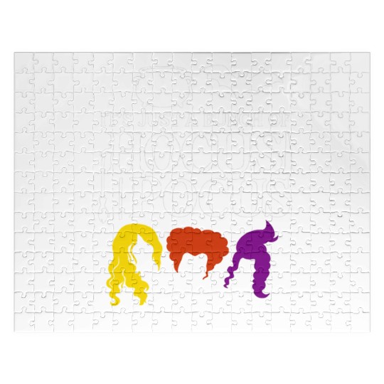 Hocus Pocus Haloween Party Jigsaw Puzzles