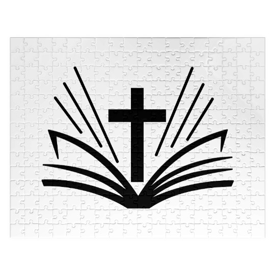 cross bible 1c Jigsaw Puzzles