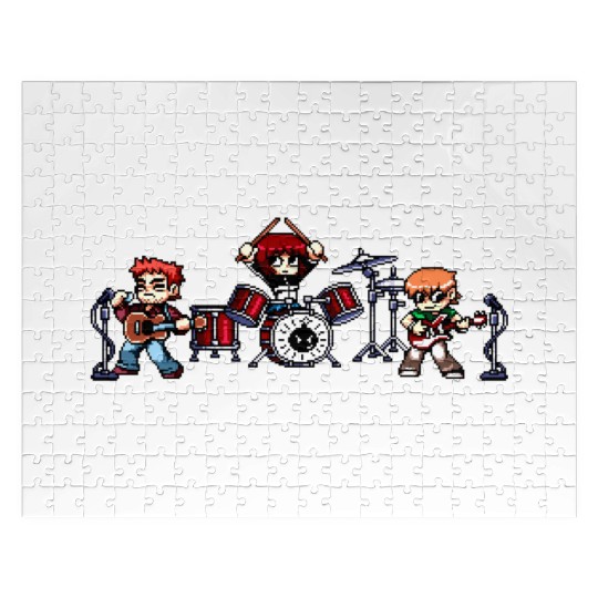 Scott Pilgrim Band Jigsaw Puzzles