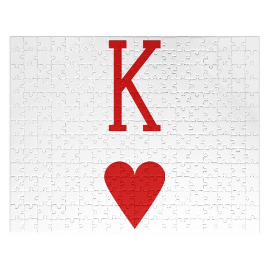 King of Hearts Jigsaw Puzzles