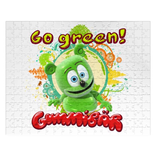 Gummibär Go Green Earth Day Trees Jigsaw Puzzles