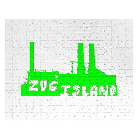 Zug Island Detroit River Industry Jigsaw Puzzles