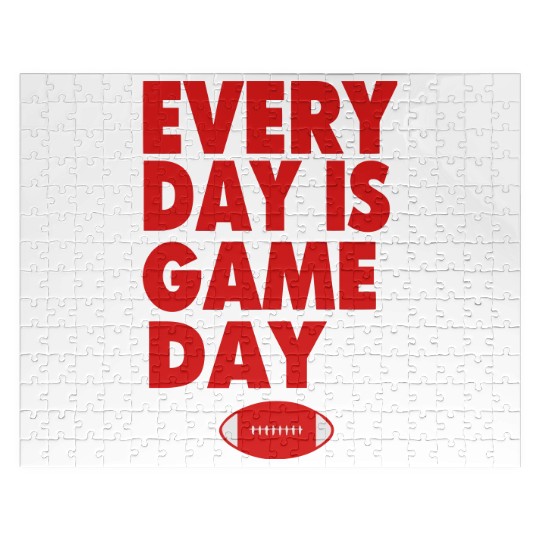 EVERYDAY IS GAME DAY Jigsaw Puzzles