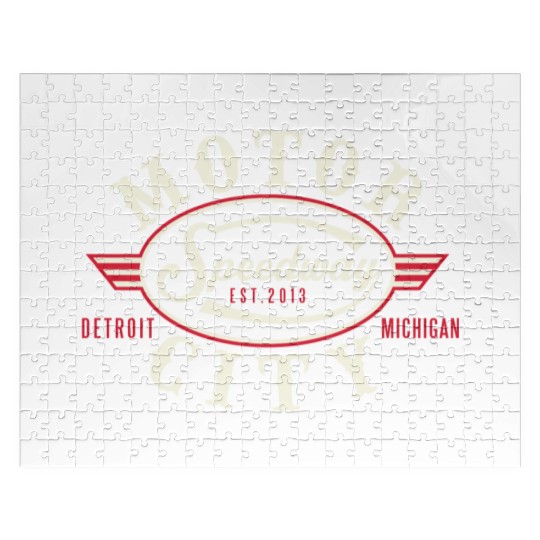 MOTOR CITY SPEEDWAY Jigsaw Puzzles