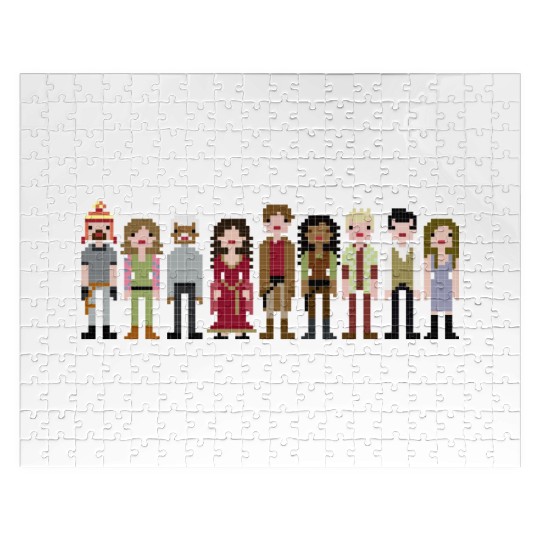 Firefly Cast Cross Stitch Jigsaw Puzzles