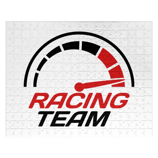 Racing team speedometer quick lawn Jigsaw Puzzles