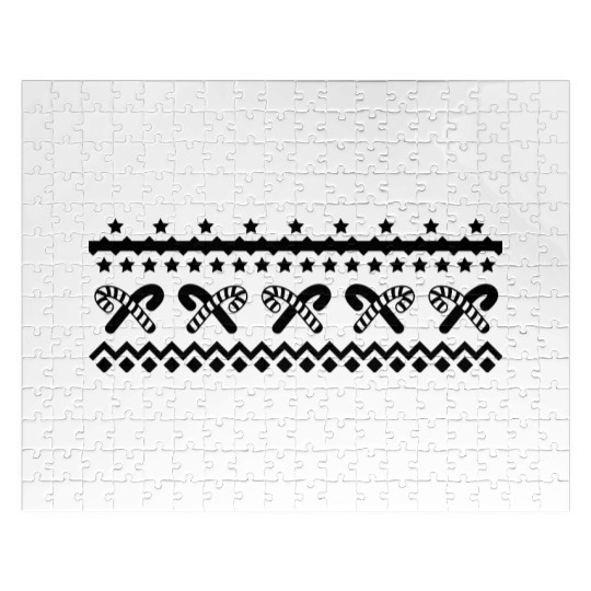 christmas candy canes Jigsaw Puzzles