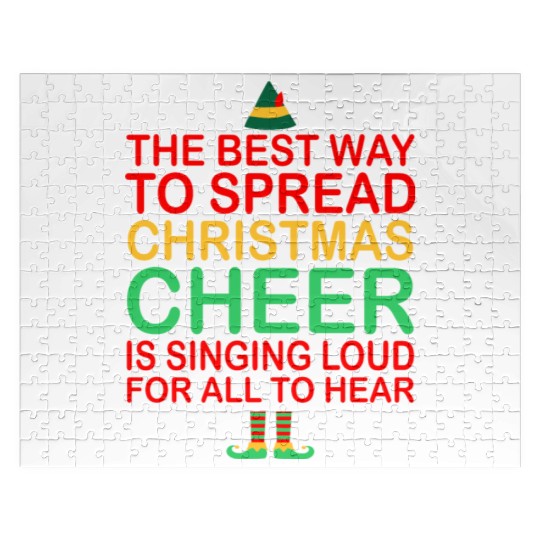 The Best Way To Spread Christmas Cheer Sing Loud Jigsaw Puzzles