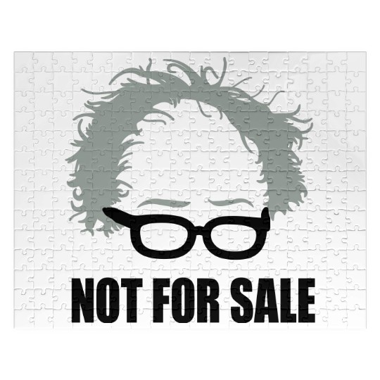 Bernie Sanders Not For Sale Jigsaw Puzzles