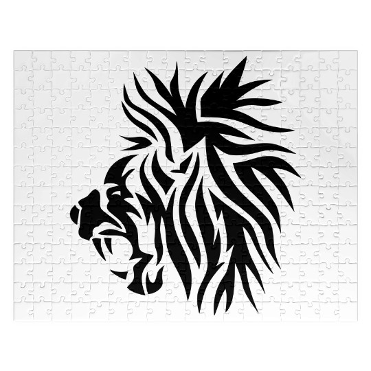 tribal lion king jungle 40222 Jigsaw Puzzles
