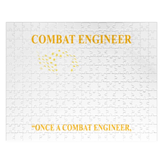 combat engineer, us army combat engineer, army com Jigsaw Puzzles