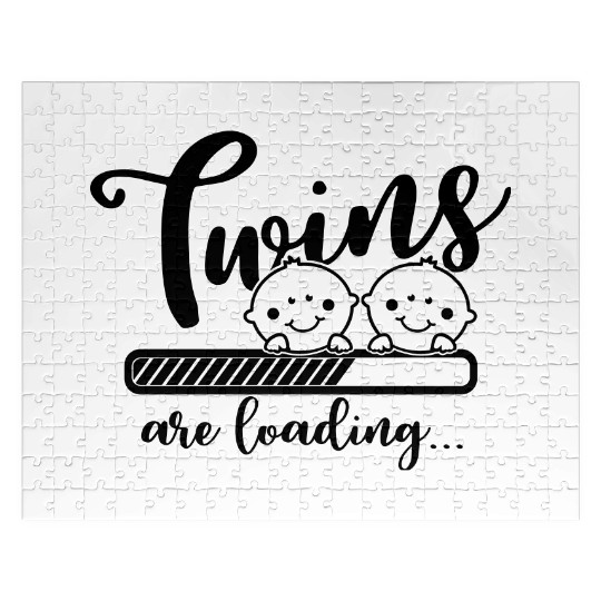Twins loading - Baby - Love - Family - Toddler Jigsaw Puzzles