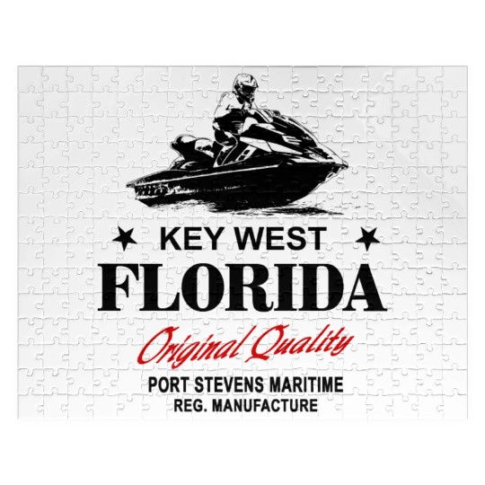 Jet Ski - Key West - Florida Jigsaw Puzzles