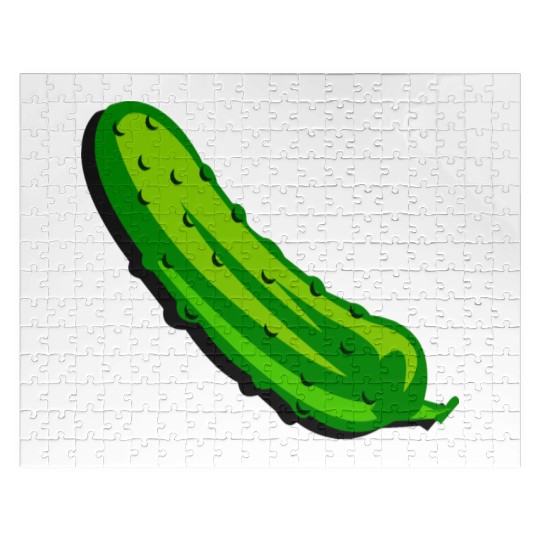 It's a giant pickle Jigsaw Puzzles