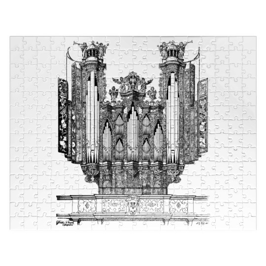Organ in the Church of Santa Maria di Carignano, Jigsaw Puzzles