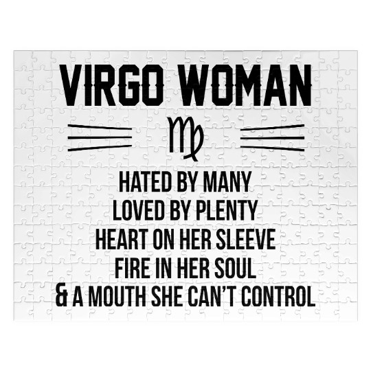 Virgo Woman Jigsaw Puzzles