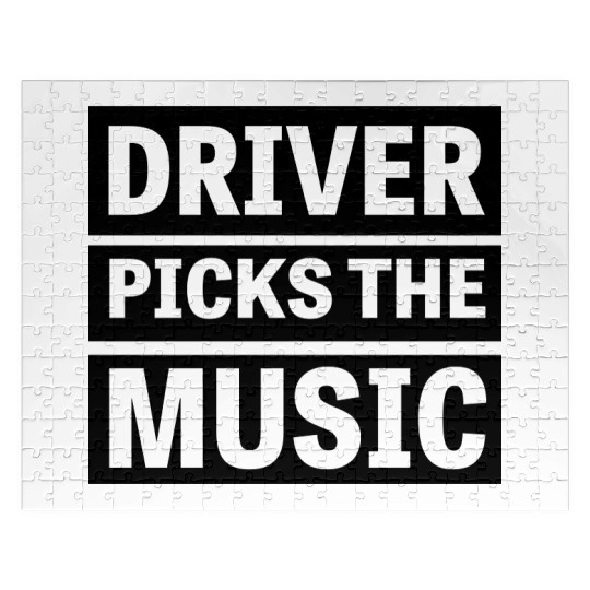 Driver Picks the Music Jigsaw Puzzles