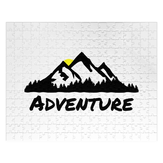 Mountains and Forest, Nature Adventuer Jigsaw Puzzles