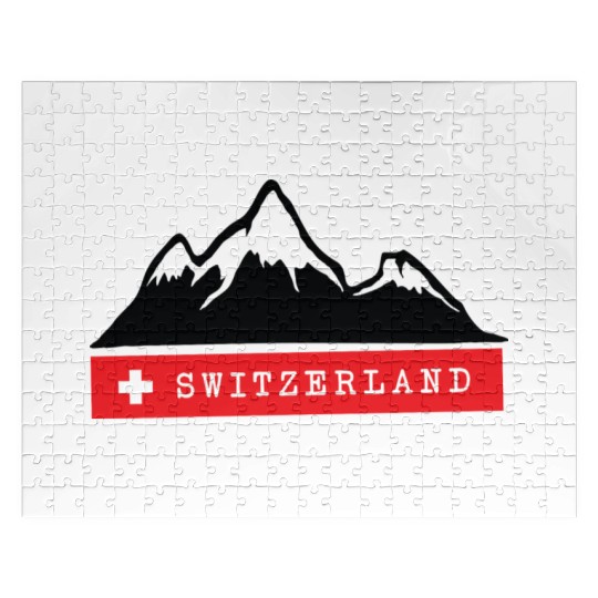 Switzerland, Mountains, Alps, Swiss, Nature, Snow Jigsaw Puzzles