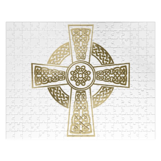 Celtic cross Jigsaw Puzzles