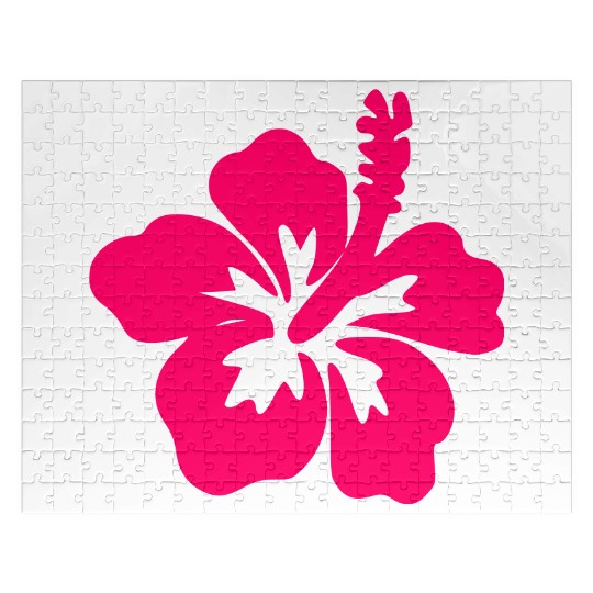 Flower - Hibiscus Jigsaw Puzzles