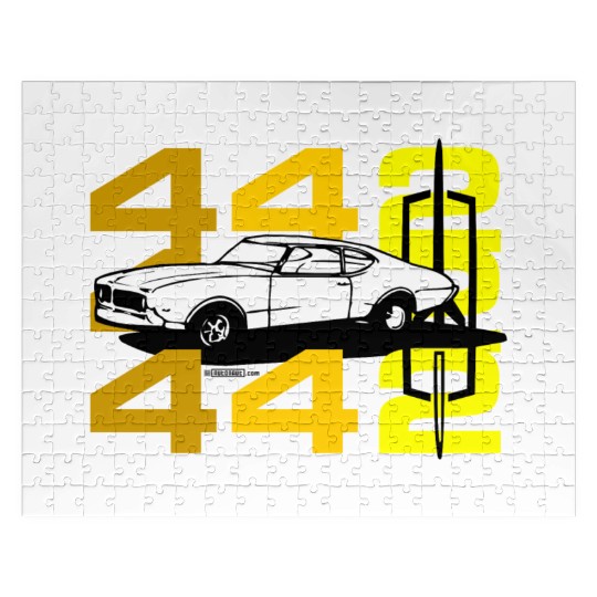 auto_oldsmobile_442_002a Jigsaw Puzzles
