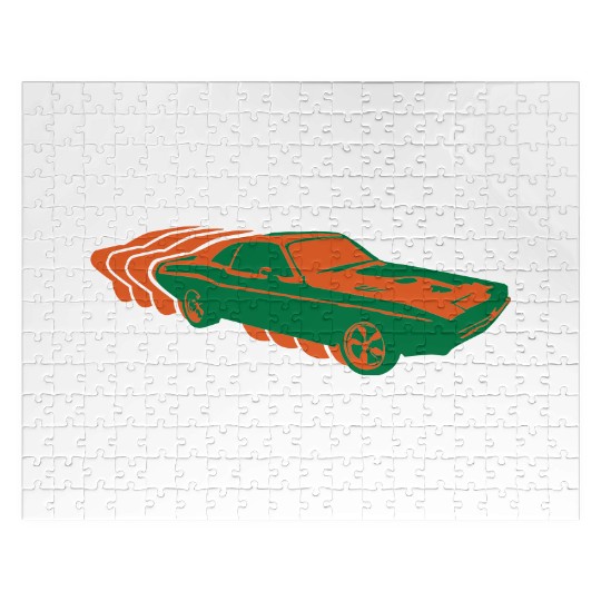 Muscle Car Jigsaw Puzzles