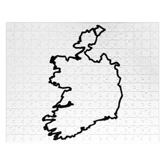 Ireland Outline Jigsaw Puzzles