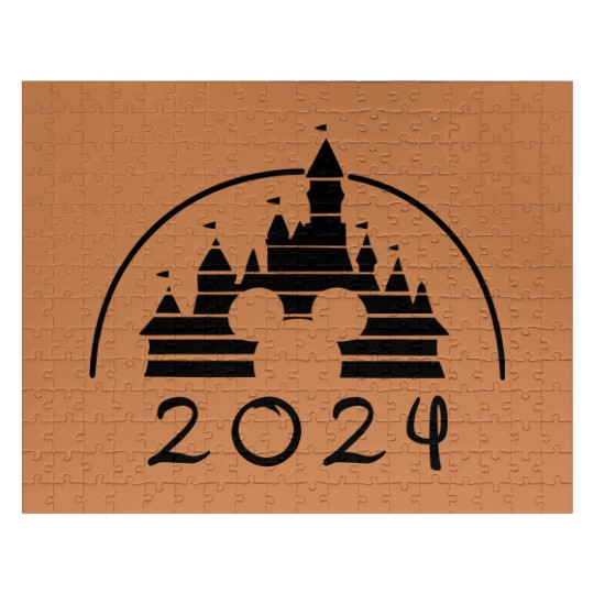 Disney 2024 Family Vacation Jigsaw Puzzles, Disney Castle 2024 Jigsaw Puzzles