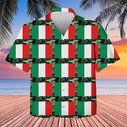 National Flag Of Italy Kids Hawaiians
