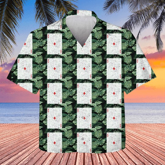 ace of diamonds playing card Kids Hawaiians