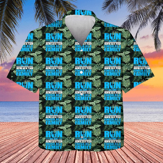 Runner Gift Idea Run as One Work as a Team Finish Kids Hawaiians