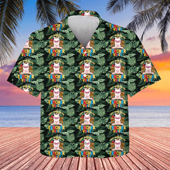 Funny Alpaca Teacher - Teacher Appreciation Gifts Kids Hawaiians