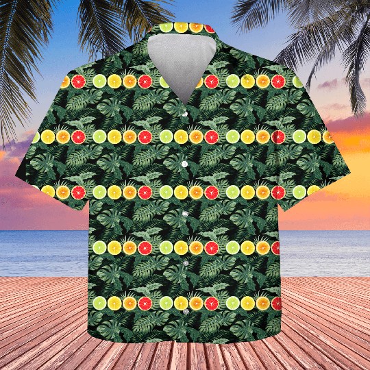 Lime Lemon Orange Vitamin Citrus Wheels of a Kids Hawaiians