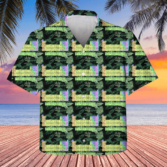 Periodic Table Wear This Periodically Color Funny Kids Hawaiians