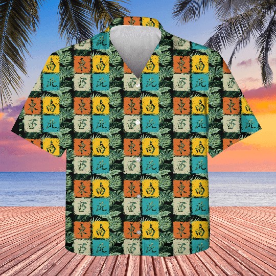 Four winds retro squares cool mahjong gift Kids Hawaiians