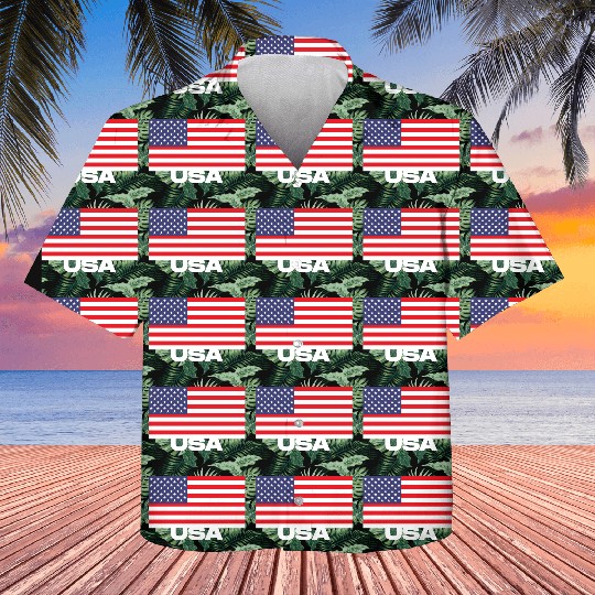 American Flag Kids Hawaiians