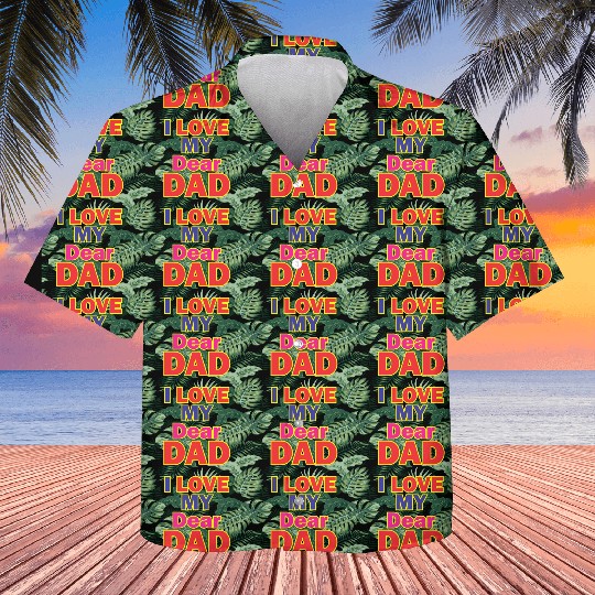 dad love best design Kids Hawaiians