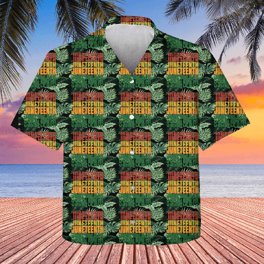 Juneteenth Black History Day Pride Gift Kids Hawaiians