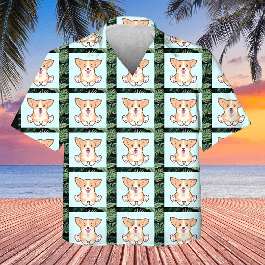 Corgi 1 Kids Hawaiians