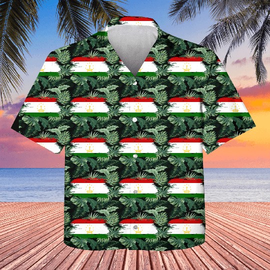 Tajikistan flag Kids Hawaiians